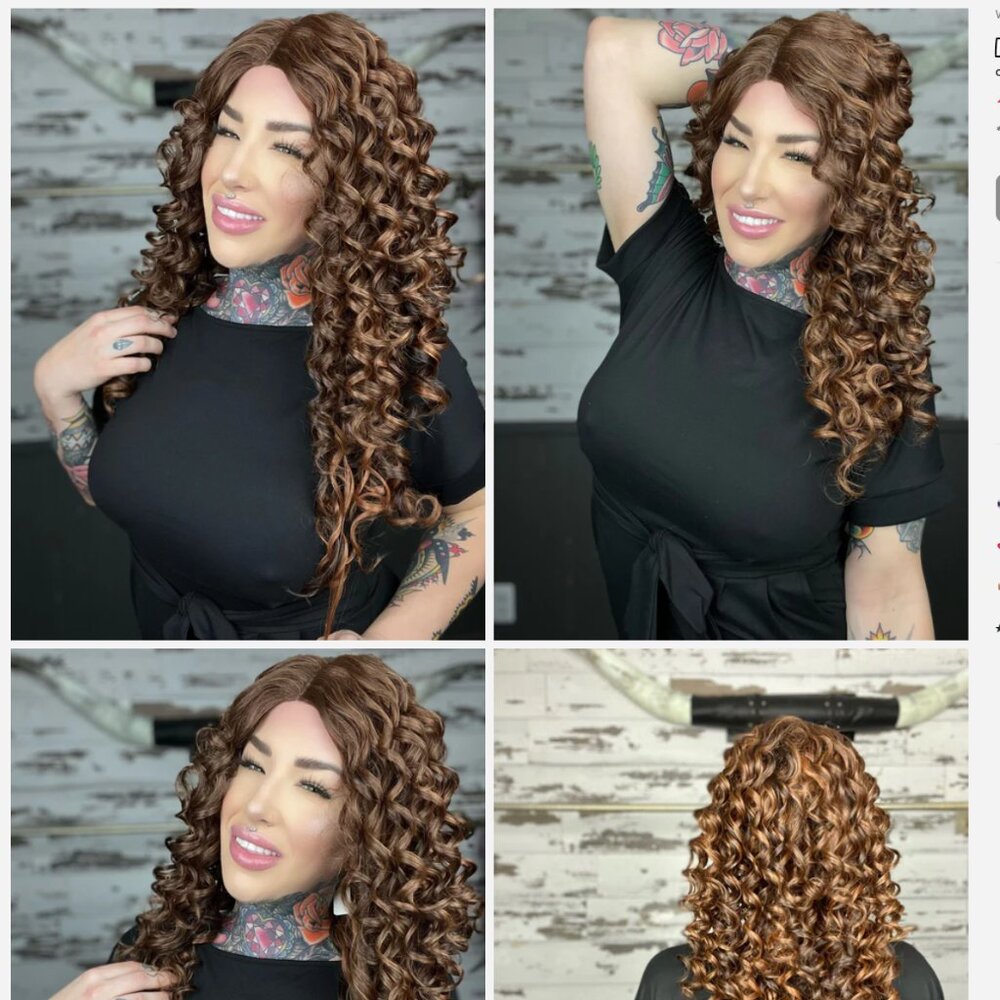 Nightside of Eden Rebel Gypsy Wig ~ New in Bag! - Picture 2 of 2